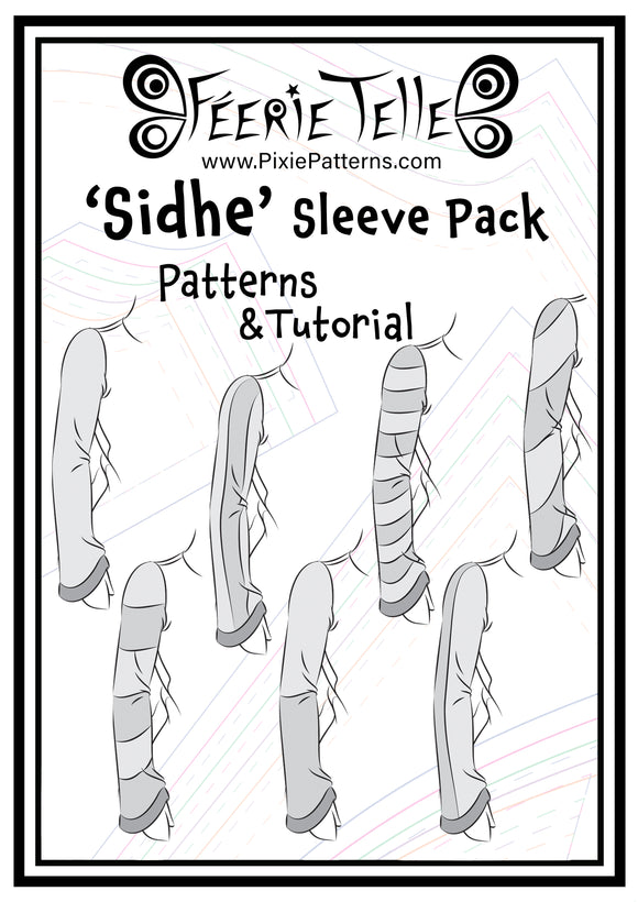 ‘Sidhe’ Sleeves Pattern Expansion Pack - Digital Sewing Patterns + Tutorial Download