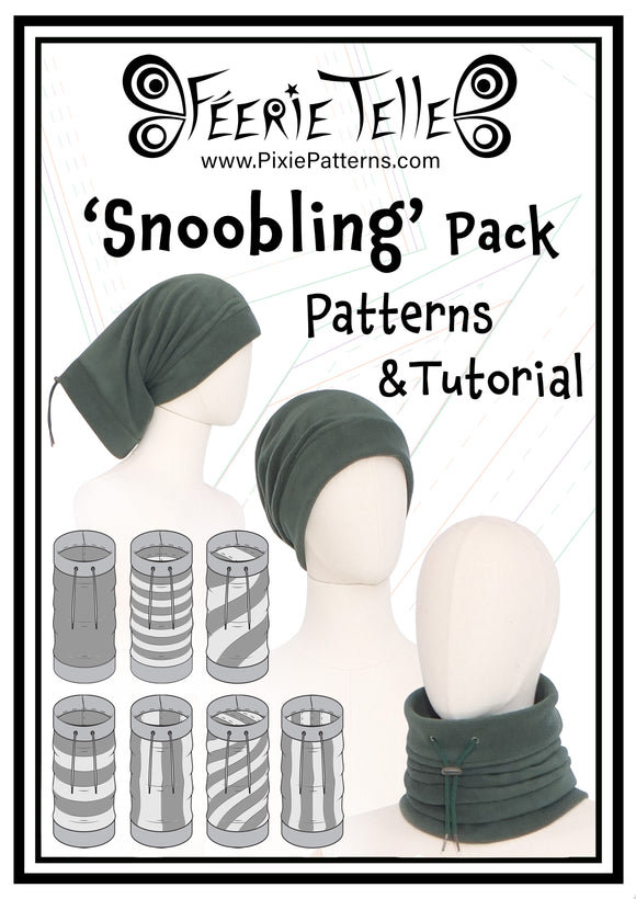 ‘Snoobling’ Pattern Pack - Digital Sewing Patterns + Tutorial Download