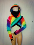 READY TO SHIP | Rainbow Djemora Half and Half Top