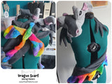 Dragon Scarf - Digital Sewing Pattern + Tutorial Download