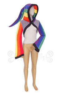 READY TO SHIP | Rainbow Korrigan Shrug | Size M