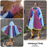 ‘Dolmenwyn’ Cloak / Poncho - Digital Sewing Pattern + Tutorial Download