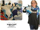 Dragon Scarf Pattern Expansion Pack - Digital Sewing Patterns + Tutorial Download