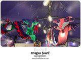 Dragon Scarf - Digital Sewing Pattern + Tutorial Download