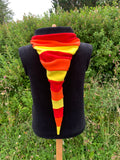 READY TO SHIP - Feyhra vest with flames - Size XL