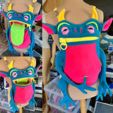 MADE TO ORDER | Custom Monty-Poquette Monster Bag