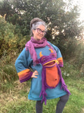 READY TO SHIP - One Off Monster Hoodie Prototype- one size fit
