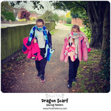 Dragon Scarf Pattern Expansion Pack - Digital Sewing Patterns + Tutorial Download