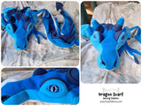 Dragon Scarf - Digital Sewing Pattern + Tutorial Download