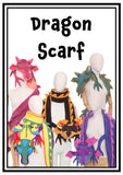 Dragon Scarf - Sewing Pattern + Tutorial
