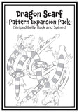 Dragon Scarf Pattern Expansion Pack - Sewing Patterns + Tutorial