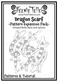 Dragon Scarf Pattern Expansion Pack - Digital Sewing Patterns + Tutorial Download