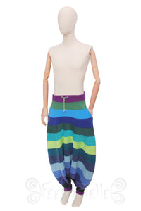 READY TO SHIP | Cool Colours Harouel trousers | Size M (will fit L too)