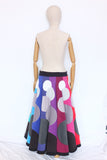 READY TO SHIP | Rainbow Bubbles Maxi Length Telmandolle skirt| Size M