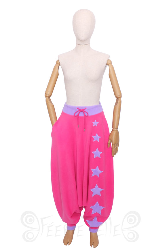 MADE TO ORDER | Plain Harouel Trousers With Stars | Sizes S-7XL | Any colours