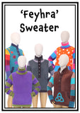 ‘Feyhra’ Sweater - Sewing Pattern + Tutorial