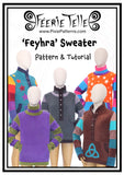 ‘Feyhra’ Sweater - Digital Sewing Pattern + Tutorial Download