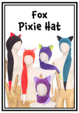 Fox Pixie Hat - Sewing Pattern + Tutorial