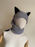 MADE TO ORDER  | 'Positively Pixie' Length Raccoon Hat | Any Colour