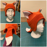 MADE TO ORDER  | Fox ‘Harico’ Hat with Tail | Any Colour