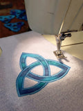Triquetras Appliqué Tutorial