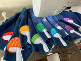 Mushrooms Appliqué Tutorial