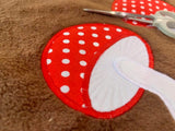 Mushrooms Appliqué Tutorial
