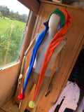 READY TO SHIP | Long Multicoloured Twiesky Hat