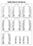 ‘Sidhe’ Sleeves Pack - Digital Sewing Patterns + Tutorial Download
