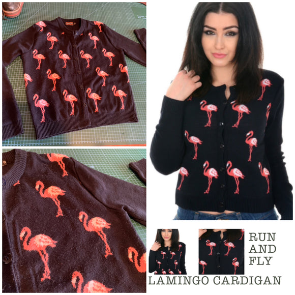 Wardrobe Clearance | Flamingo Cardigan