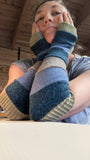 Wide Striped Armwarmers - Sewing Pattern + Tutorial