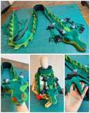 Dragon Scarf - Digital Sewing Pattern + Tutorial Download