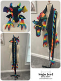 Dragon Scarf - Digital Sewing Pattern + Tutorial Download