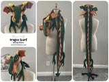 Dragon Scarf - Digital Sewing Pattern + Tutorial Download