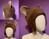 MADE TO ORDER  | Harico Hat With Curved Headband and Round Ears | Any Colour