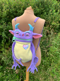 MADE TO ORDER | Custom Monty-Poquette Monster Bag
