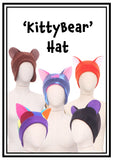 KittyBear Hat - Sewing Pattern + Tutorial