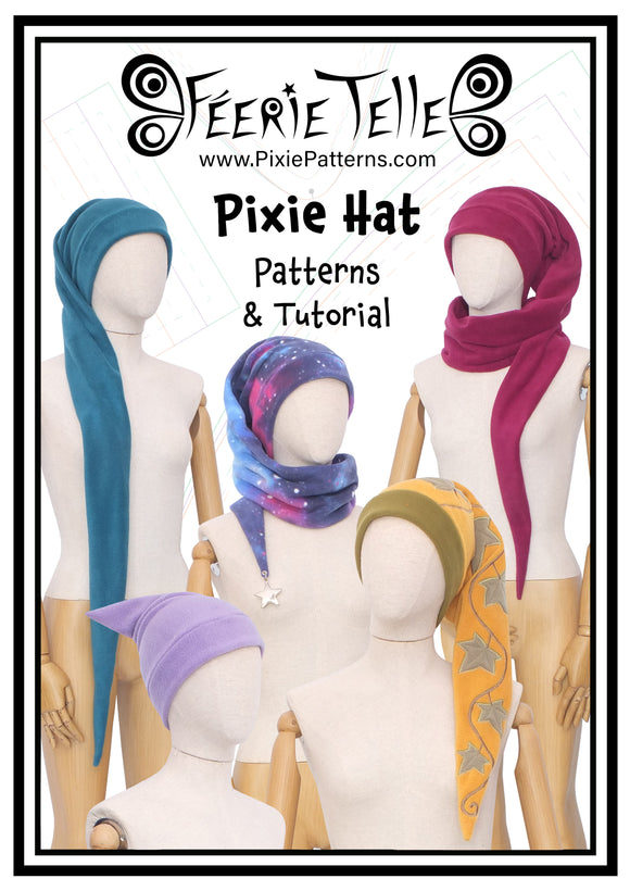 Pixie Hat - Digital Sewing Pattern + Tutorial Download