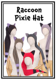 Raccoon Pixie Hat - Sewing Pattern + Tutorial