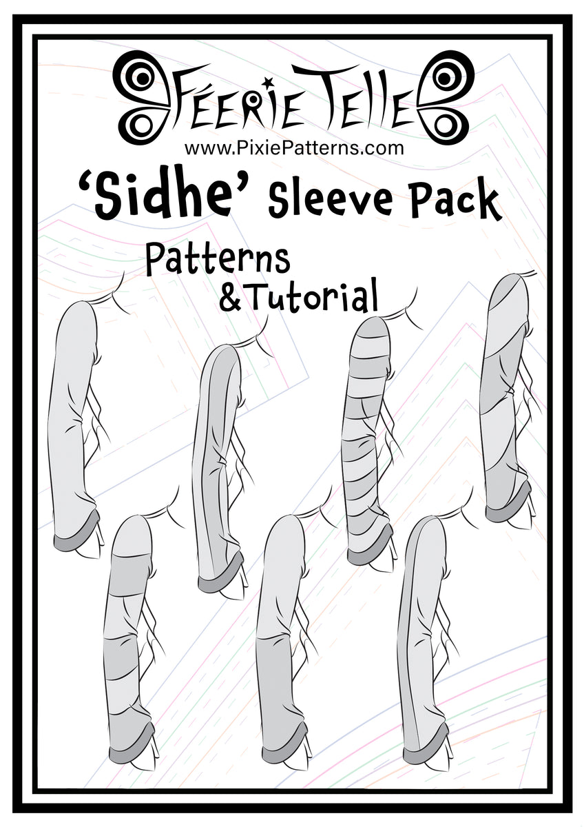 ‘Sidhe’ Sleeves Pattern Expansion Pack - Sewing Patterns + Tutorial ...
