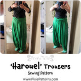 ‘Harouel’ Trousers - Digital Sewing Pattern + Tutorial Download