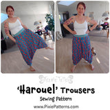 ‘Harouel’ Trousers - Digital Sewing Pattern + Tutorial Download