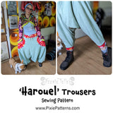 ‘Harouel’ Trousers - Digital Sewing Pattern + Tutorial Download