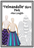 Maxi Length ‘Telmandolle’ Skirt Pattern Pack - Sewing Patterns + Tutorial
