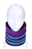 2 tone Fleece ‘Snoobling’ - wide stripes - TPF Faerie Wear