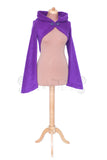 MADE TO ORDER - 'Korrigan' Shrug With 'Positively Pixie' Hood - Polar Fleece