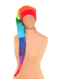 Rainbow short pixie hat - TPF Faerie Wear