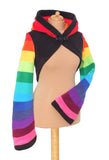 Fleece New Style Rainbow 'Korrigan' Shrug - TPF Faerie Wear