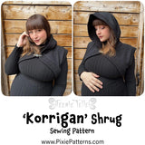 ‘Korrigan’ Shrug - Digital Sewing Pattern + Tutorial Download