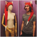 MADE TO ORDER  | 'Positively Pixie' Length Fox Hat | Any Colour